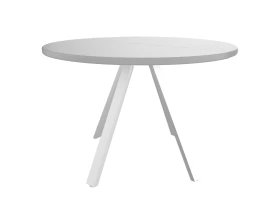 Стол переговоров белый 110х76 Steel images