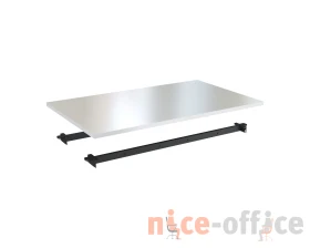 Столешница одинарная 120 (с траверсами) антрацит Steel images