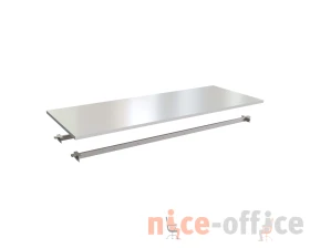 Столешница одинарная 180 (с траверсами) белый Steel images