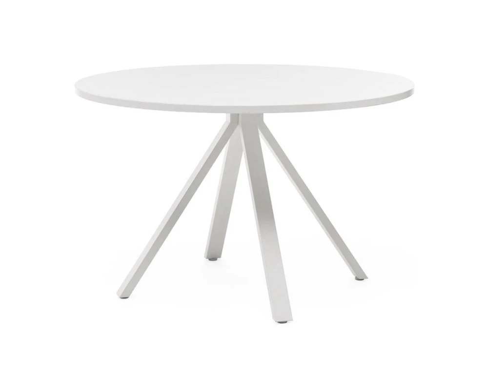 Стол для переговоров D120 120x76 Astro Белый/Белый