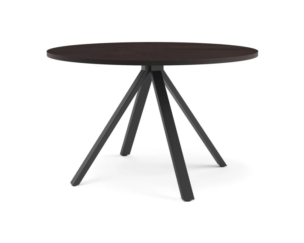 Стол для переговоров D120 120x76 Astro Венге/Черный