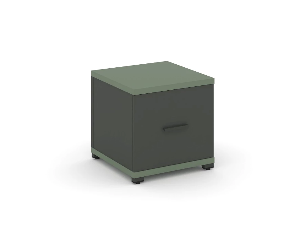 Тумба приставная 1 распаш. фасад CN.TUP-004 W 420x420x416 Concept