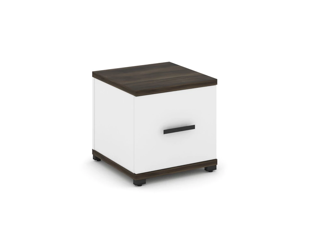 Тумба приставная 1 распаш. фасад CN.TUP-004 W 420x420x416 Concept