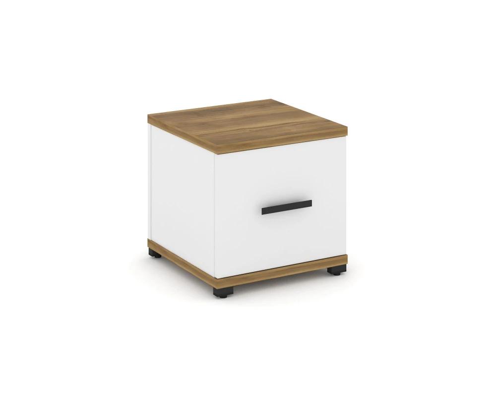 Тумба приставная 1 распаш. фасад CN.TUP-004 W 420x420x416 Concept