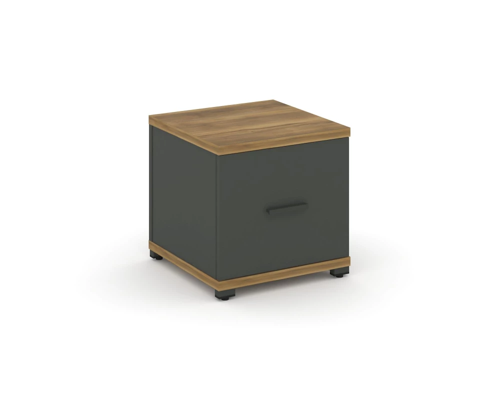 Тумба приставная 1 распаш. фасад CN.TUP-004 W 420x420x416 Concept