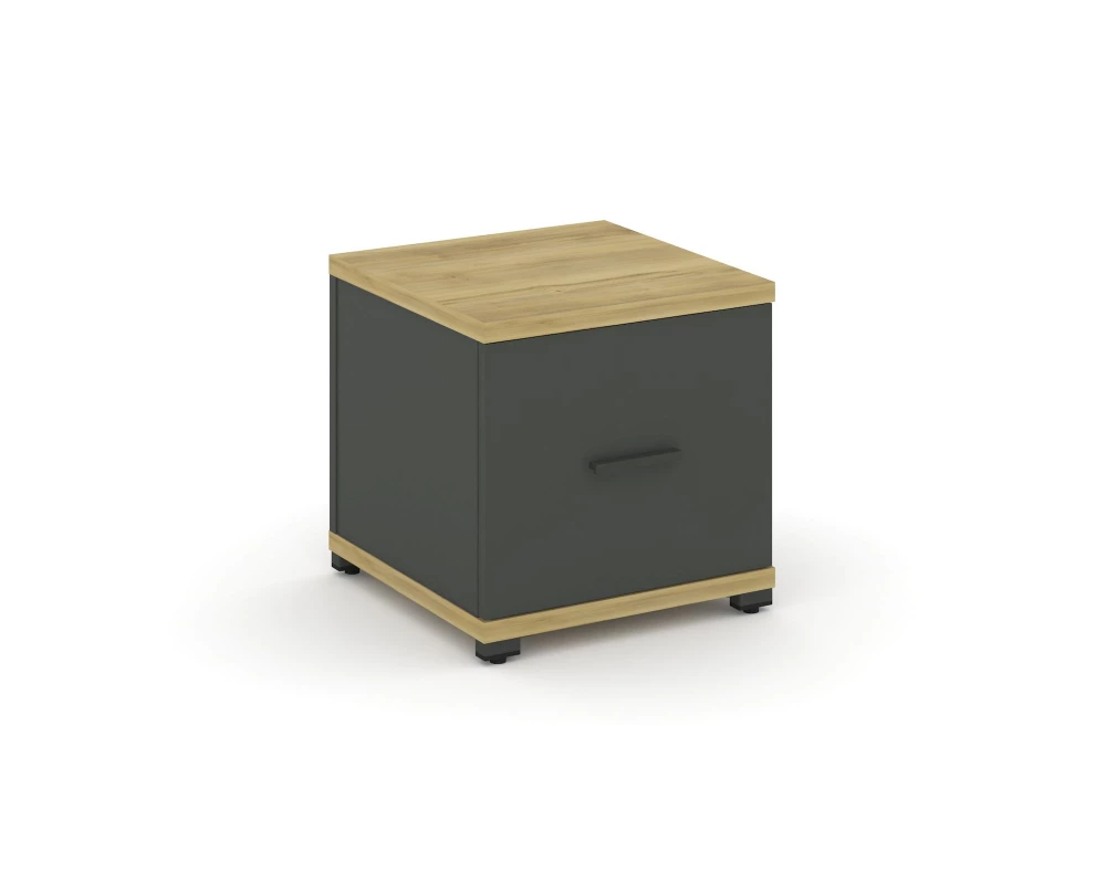 Тумба приставная 1 распаш. фасад CN.TUP-004 W 420x420x416 Concept