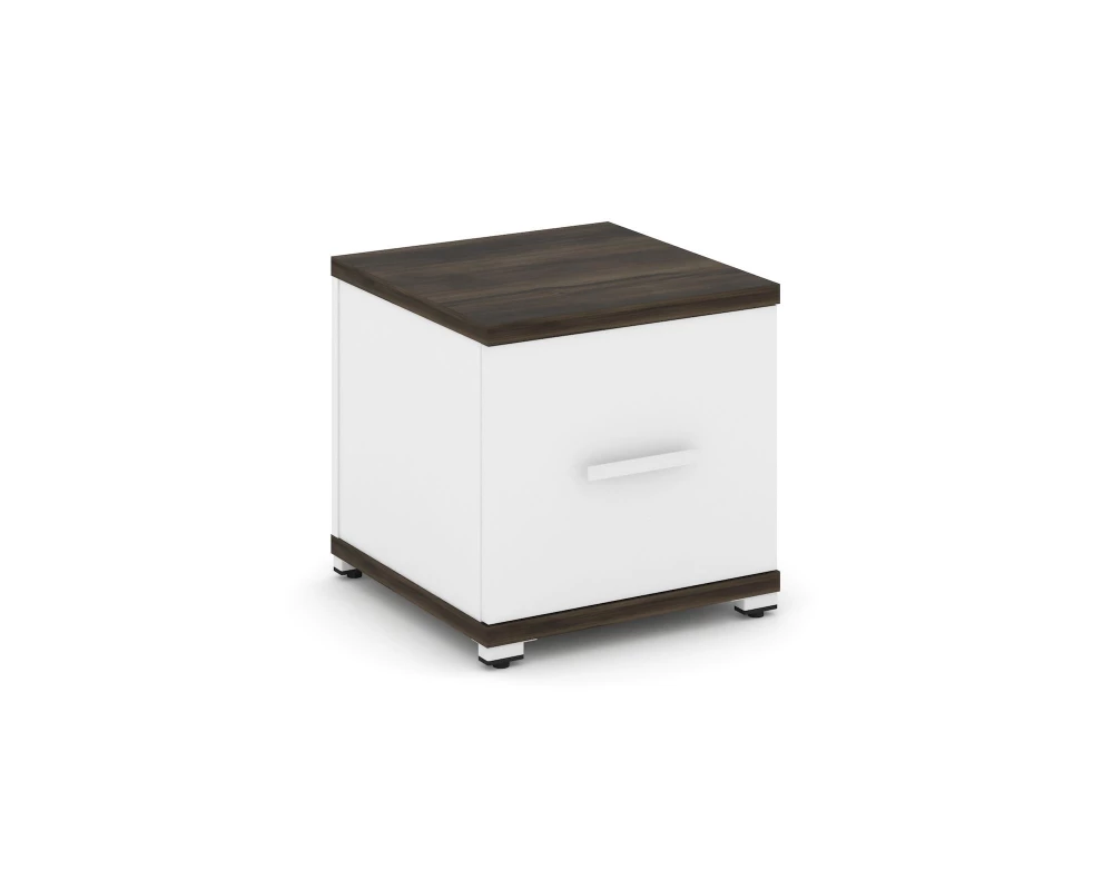 Тумба приставная 1 распаш. фасад CN.TUP-004 W 420x420x416 Concept