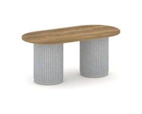 Стол переговорный овальный PR.C.SPRG-006.D 1800х900х750 Фелто / Felto images