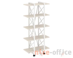 Стеллаж на колесных опорах - 5полок V 800х400х1704 Лофт / Loft images