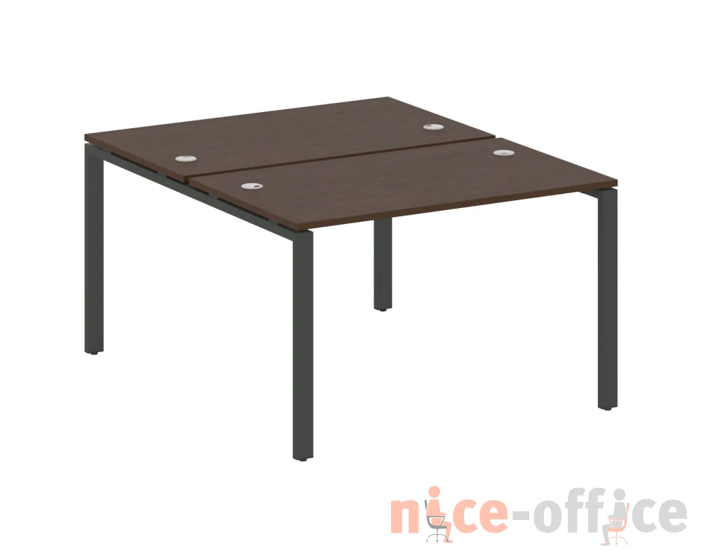 Рабочая станция на П-образном м/к 120x147,5x75 Метал Систем / Metal System
