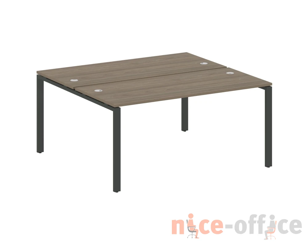 Рабочая станция на П-образном м/к 160x147,5x75 Метал Систем / Metal System