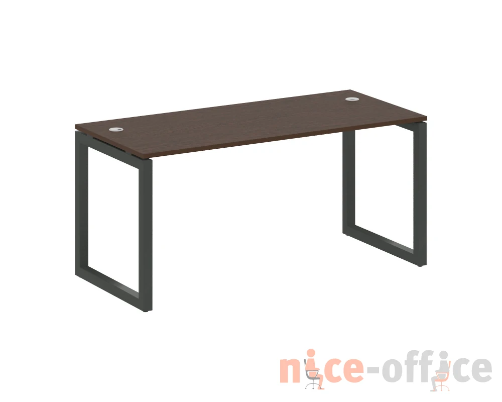 Стол письменный на О-образном м/к 1600x720x750 Метал Систем Куатро 5x5 / Metal System Quattro 5x5