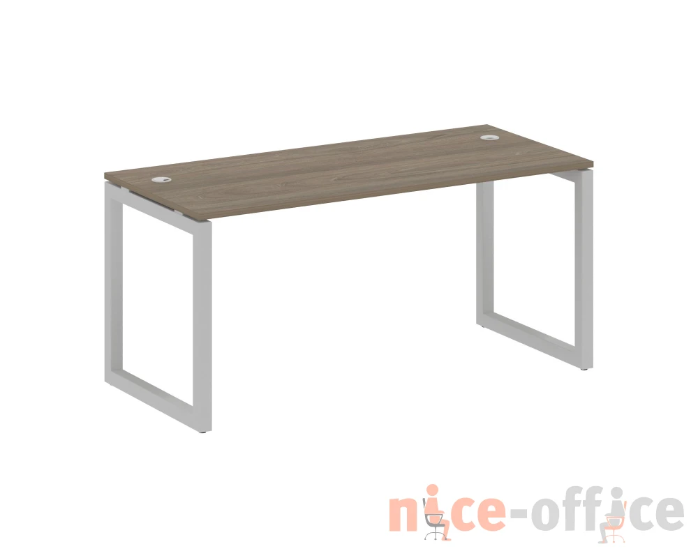 Стол письменный на О-образном м/к 1600x720x750 Метал Систем Куатро 5x5 / Metal System Quattro 5x5