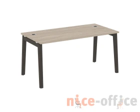 Стол рабочий руководителя, опоры - массив дерева 158x80x75 Оникс Вуд Директ / Onix Wood Direct images
