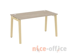 Стол письменный, опоры - массив дерева 138x72x75 Оникс Вуд / Onix Wood images