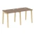 Дуб аризона/Дуб светлый/Металл белый