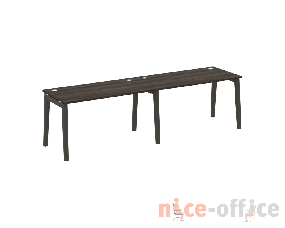Рабочая станция, опоры - массив дерева 276x72x75 Оникс Вуд / Onix Wood