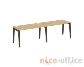 Рабочая станция, опоры - массив дерева 276x72x75 Оникс Вуд / Onix Wood images