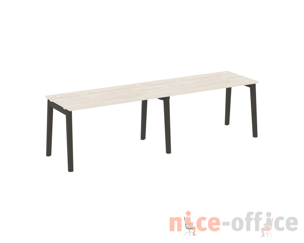 Рабочая станция, опоры - массив дерева 276x72x75 Оникс Вуд / Onix Wood