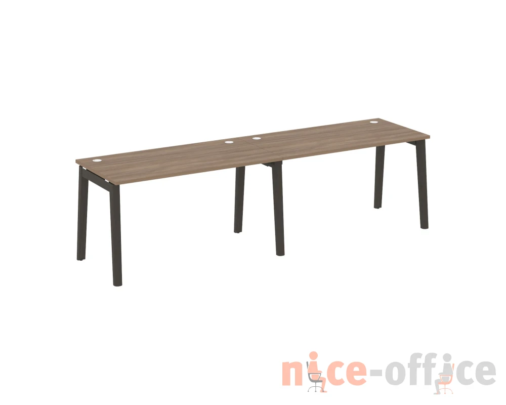 Рабочая станция, опоры - массив дерева 276x72x75 Оникс Вуд / Onix Wood