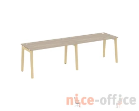 Рабочая станция, опоры - массив дерева 276x72x75 Оникс Вуд / Onix Wood images