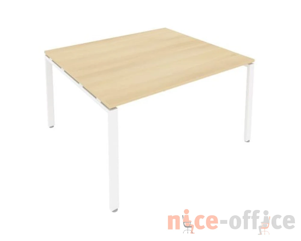 Переговорный стол (1 столешница) на П-образном м/к 140x123,5x75 Метал Систем / Metal System