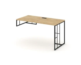 Стол письменный для опорной тумбы левый RF.SPOT-014 (L) 1580x700x750 Rift images