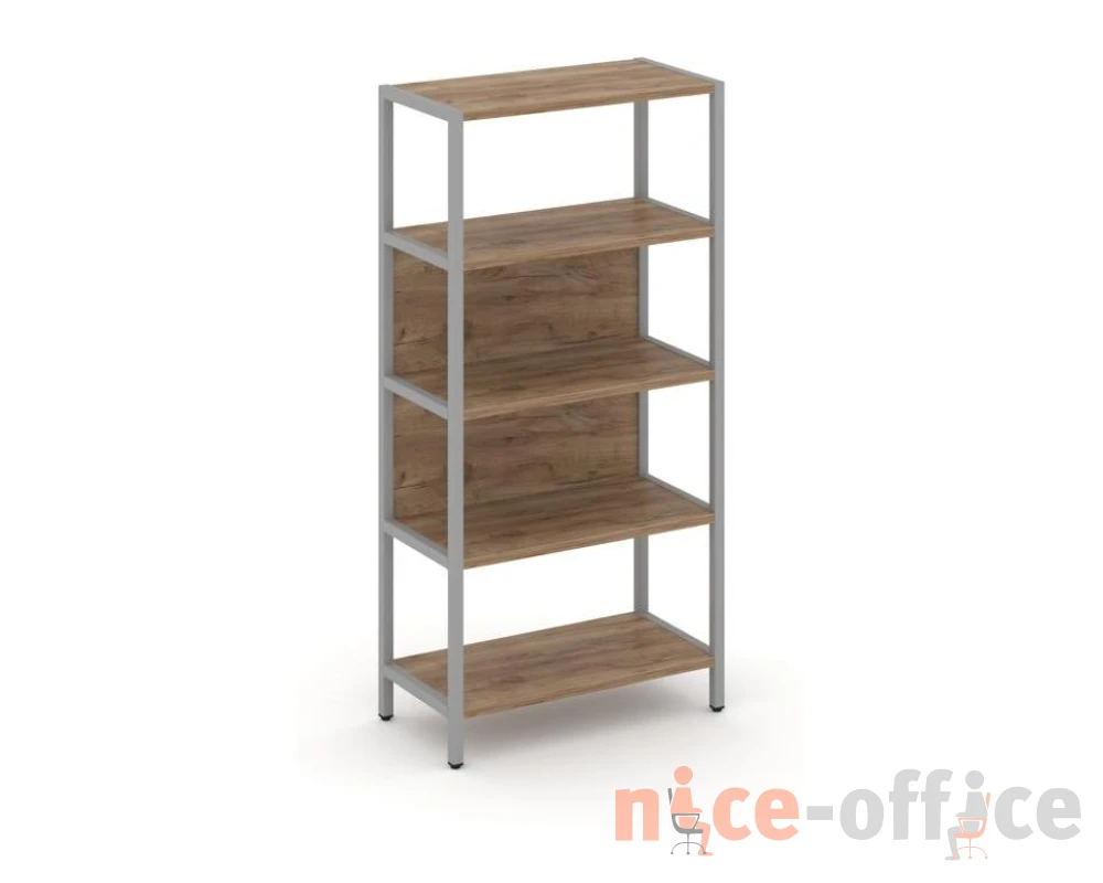 Односекционный стеллаж четырехярусный 810х400х1613 Шелф Систем / Shelf System