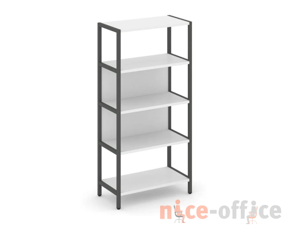 Односекционный стеллаж четырехярусный 810х400х1613 Шелф Систем / Shelf System