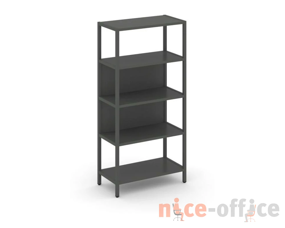 Односекционный стеллаж четырехярусный 810х400х1613 Шелф Систем / Shelf System