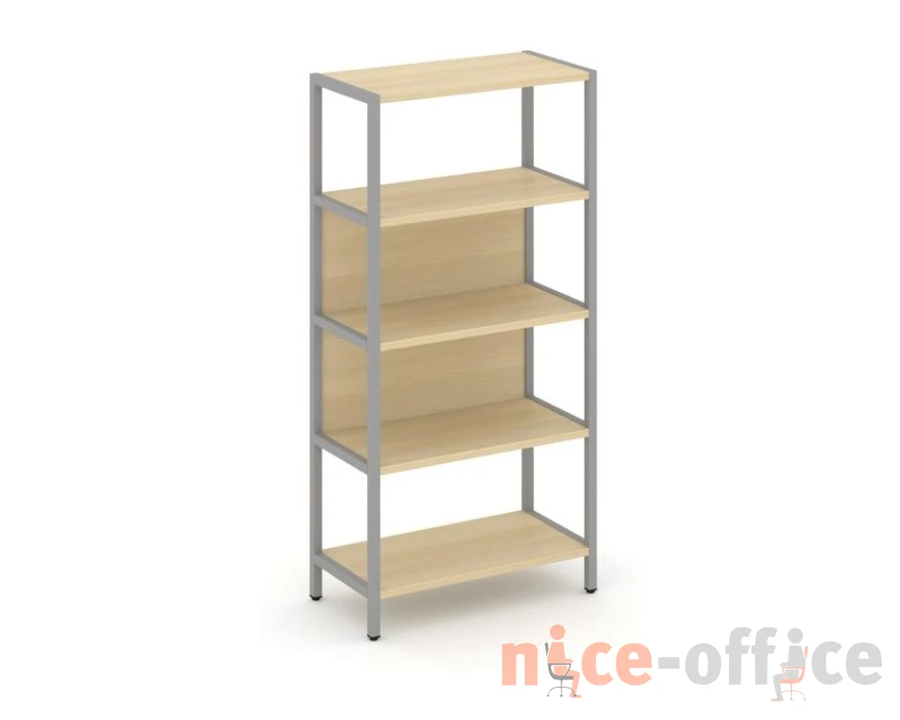 Односекционный стеллаж четырехярусный 810х400х1613 Шелф Систем / Shelf System