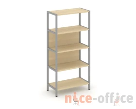 Односекционный стеллаж четырехярусный 810х400х1613 Шелф Систем / Shelf System images