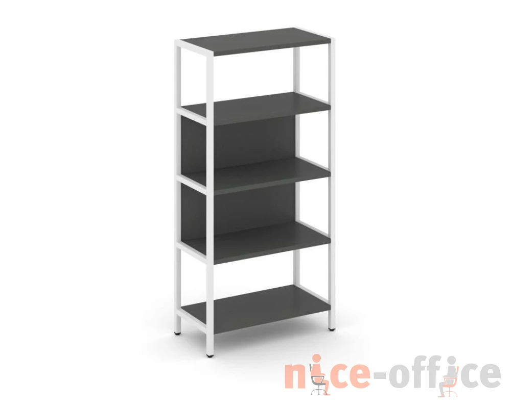 Односекционный стеллаж четырехярусный 810х400х1613 Шелф Систем / Shelf System