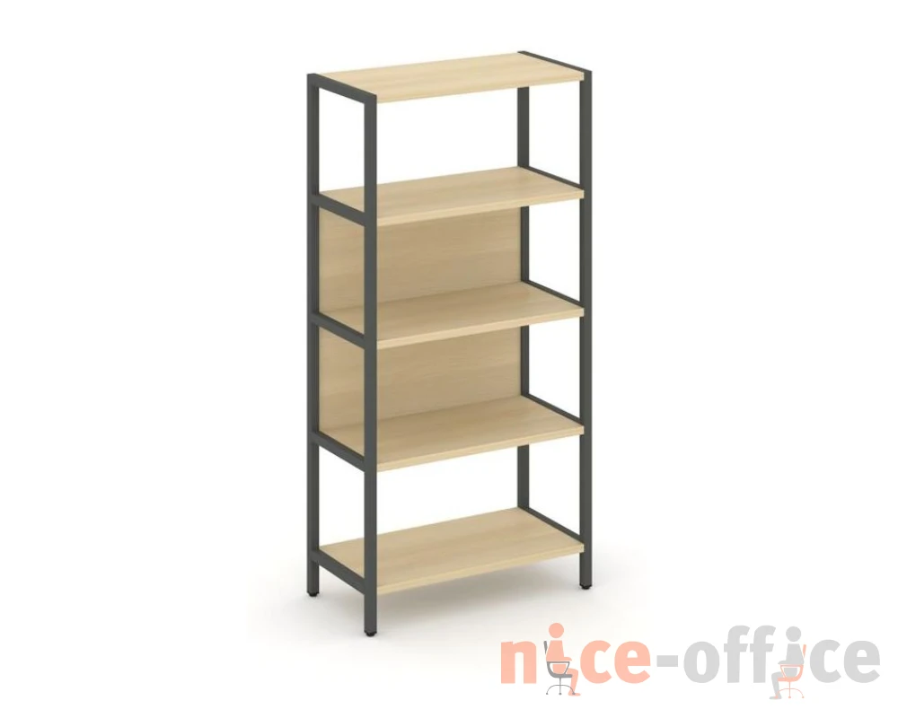 Односекционный стеллаж четырехярусный 810х400х1613 Шелф Систем / Shelf System