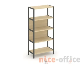 Односекционный стеллаж четырехярусный 810х400х1613 Шелф Систем / Shelf System images