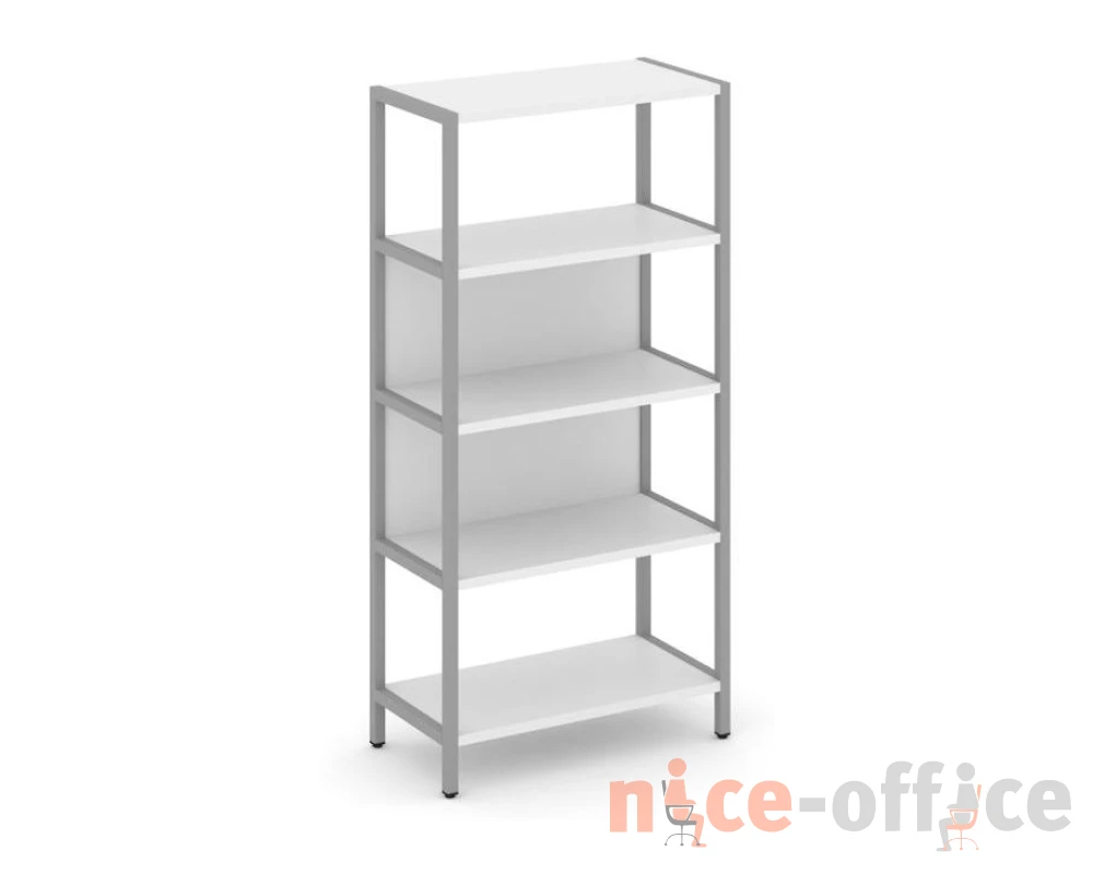Односекционный стеллаж четырехярусный 810х400х1613 Шелф Систем / Shelf System