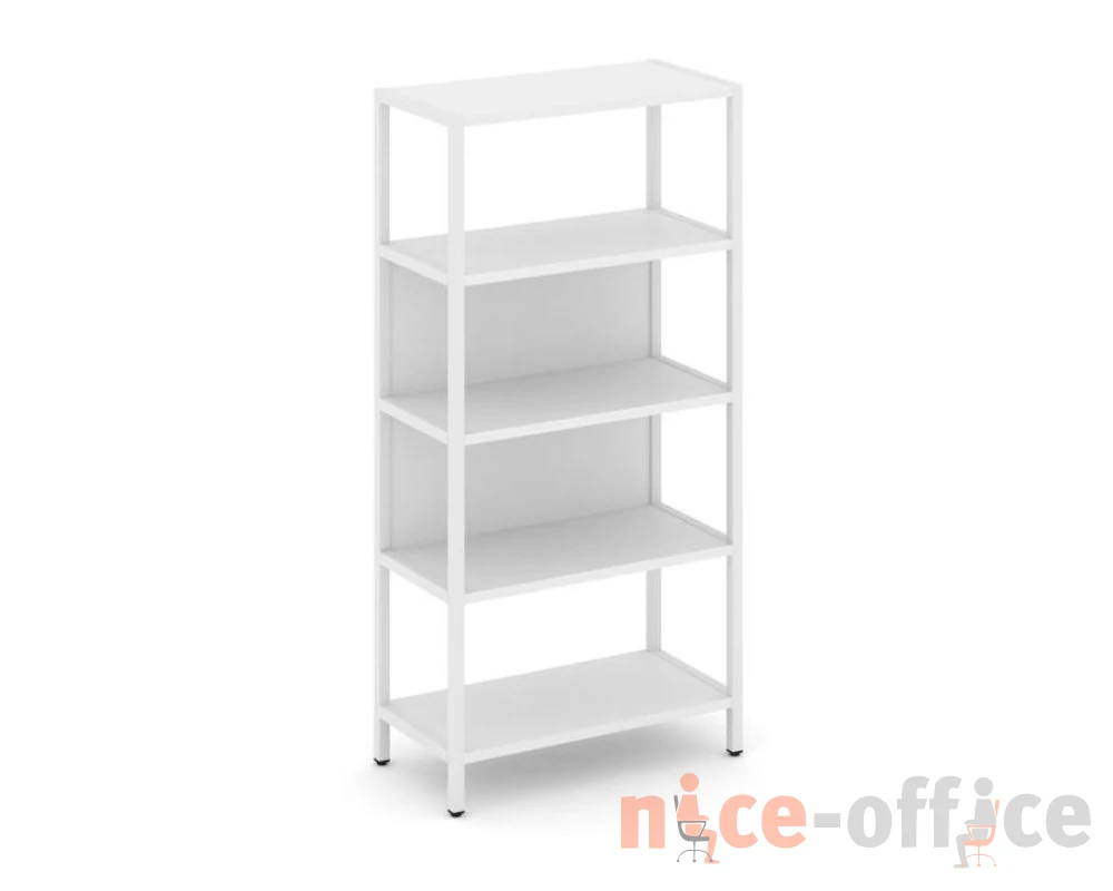 Односекционный стеллаж четырехярусный 810х400х1613 Шелф Систем / Shelf System