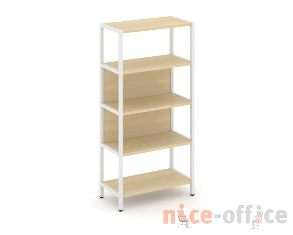 Односекционный стеллаж четырехярусный 810х400х1613 Шелф Систем / Shelf System