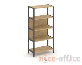 Односекционный стеллаж четырехярусный 810х400х1613 Шелф Систем / Shelf System images