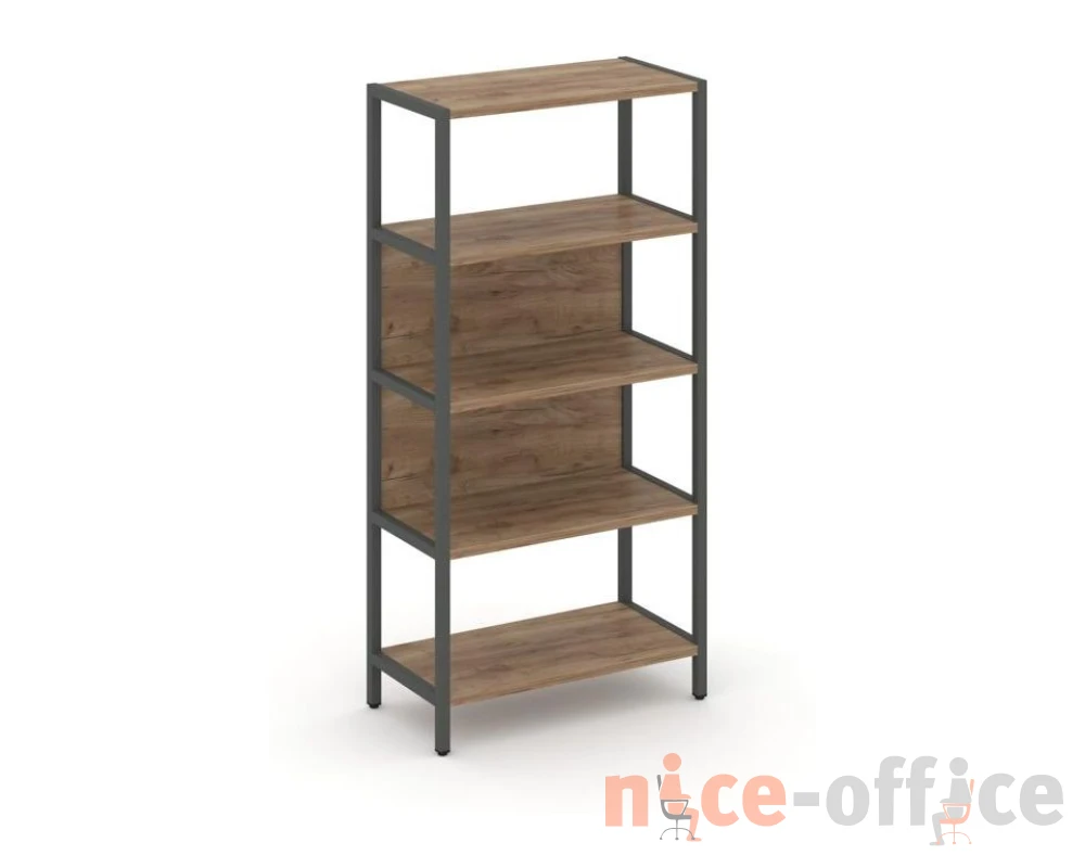 Односекционный стеллаж четырехярусный 810х400х1613 Шелф Систем / Shelf System