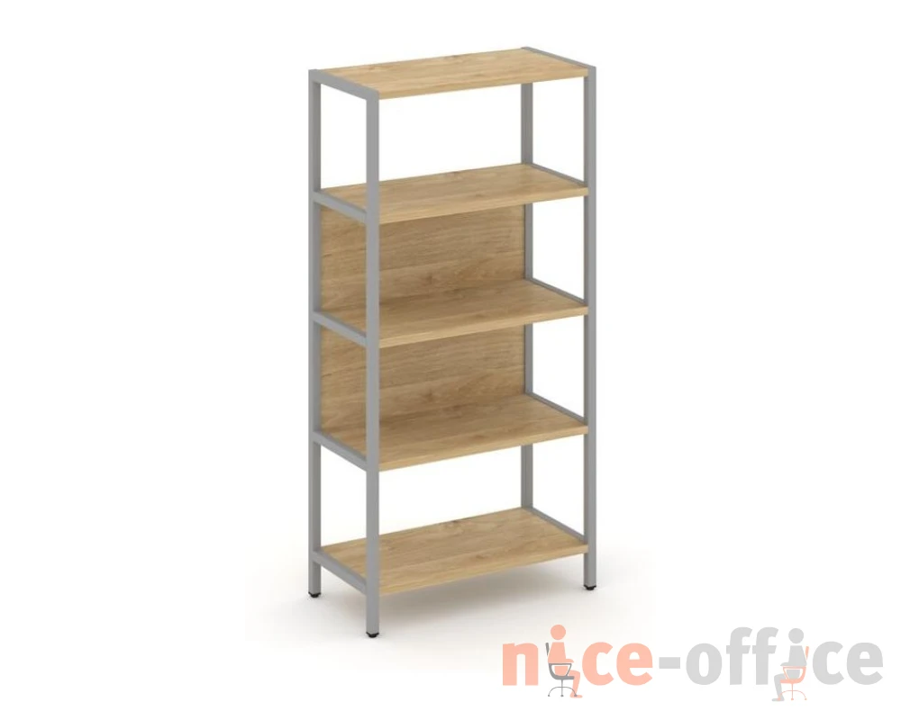 Односекционный стеллаж четырехярусный 810х400х1613 Шелф Систем / Shelf System