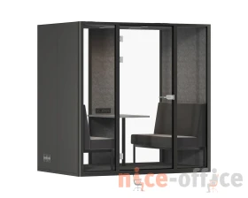 Акустическая кабина СаундКуб / SoundCube RV QUATTRO ЗС стекло (лев.откр.) images
