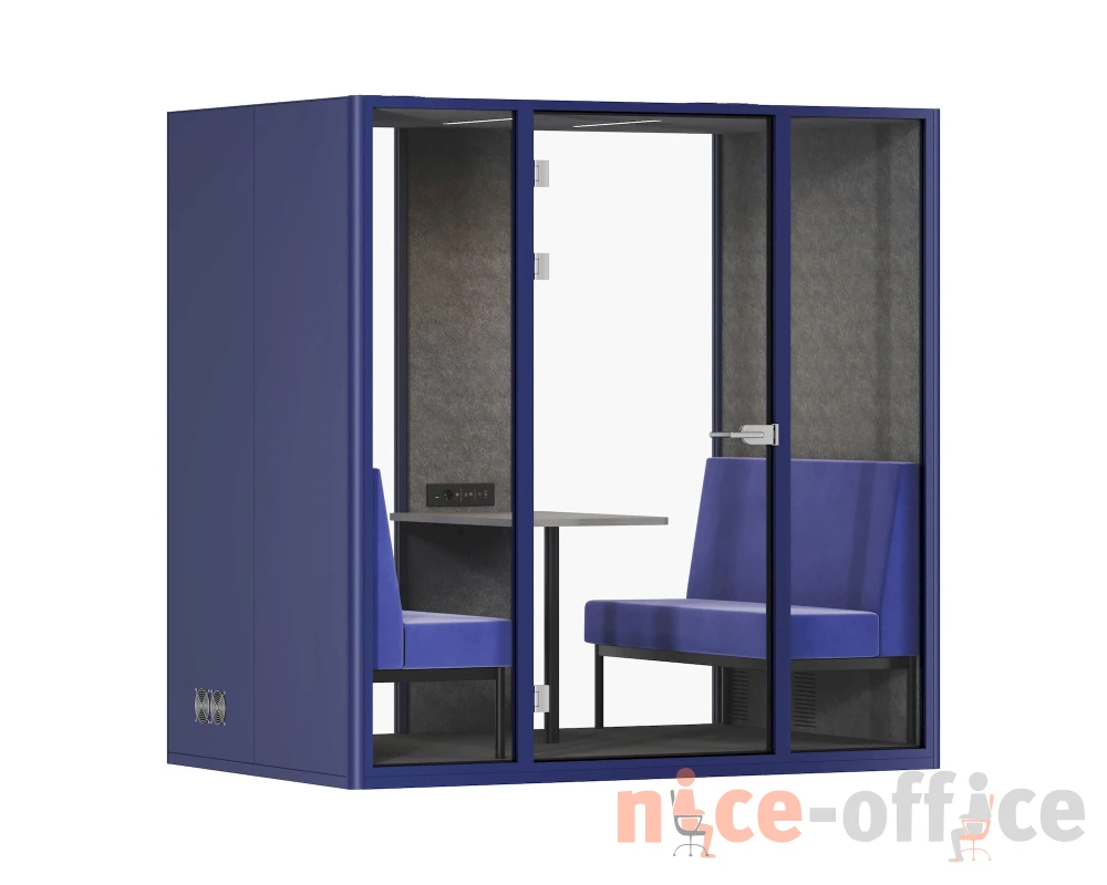 Акустическая кабина СаундКуб / SoundCube RV QUATTRO ЗС стекло (лев.откр.)