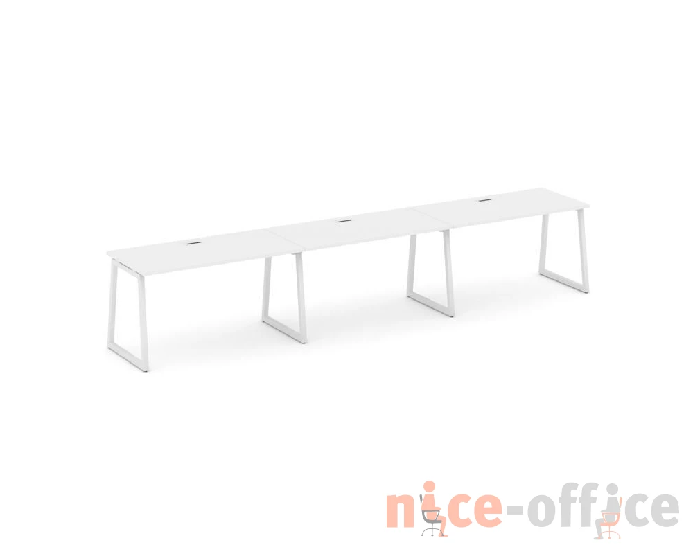 Рабочая станция 1 сторон. SN-4T1.ORS-053 4140х800х750 Стайл Проджект Фьюжн / Style Project Fusion