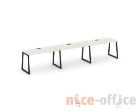 Рабочая станция 1 сторон. SN-4T1.ORS-053 4140х800х750 Стайл Проджект Фьюжн / Style Project Fusion images