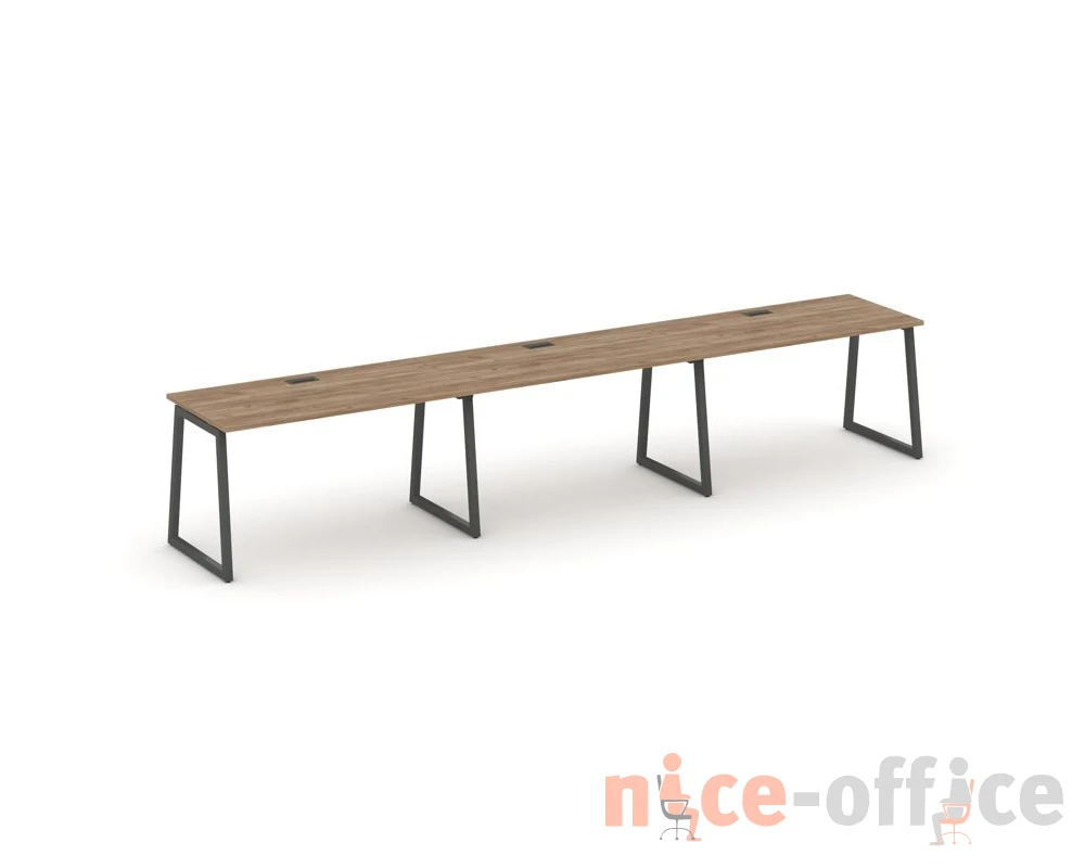 Рабочая станция 1 сторон. SN-4T1.ORS-053 4140х800х750 Стайл Проджект Фьюжн / Style Project Fusion
