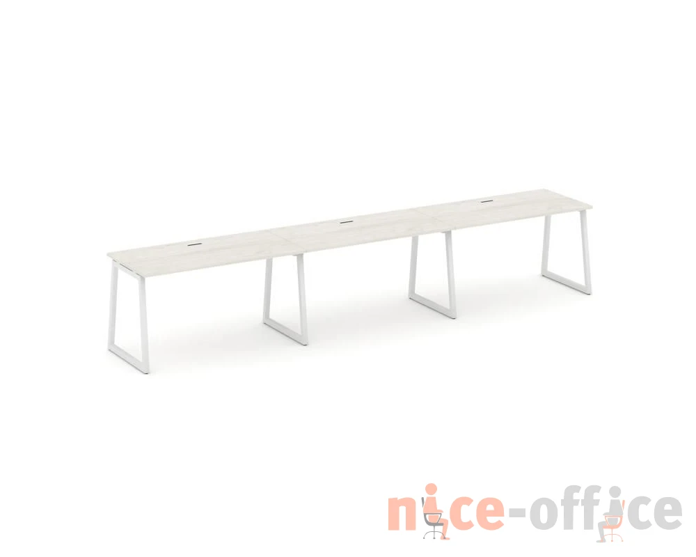 Рабочая станция 1 сторон. SN-4T1.ORS-053 4140х800х750 Стайл Проджект Фьюжн / Style Project Fusion