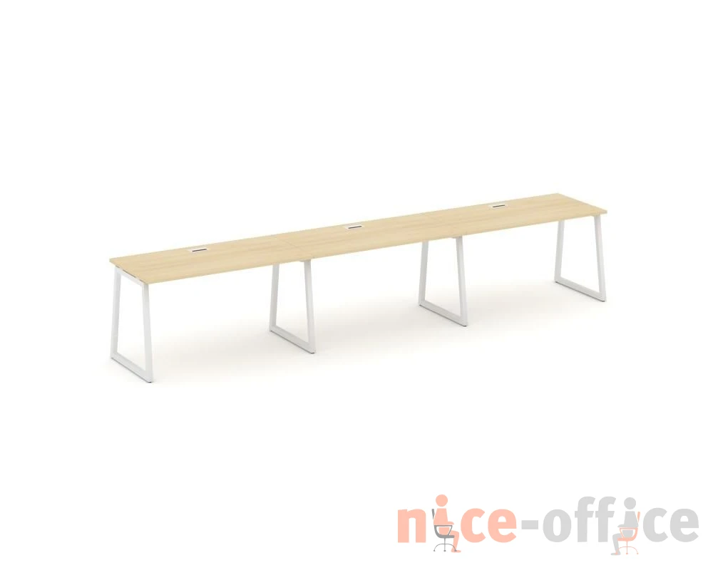 Рабочая станция 1 сторон. SN-4T1.ORS-053 4140х800х750 Стайл Проджект Фьюжн / Style Project Fusion