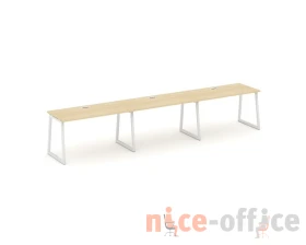 Рабочая станция 1 сторон. SN-4T1.ORS-053 4140х800х750 Стайл Проджект Фьюжн / Style Project Fusion images