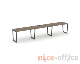 Рабочая станция 1 сторон. SN-4T2.ORS-053 4140х800х750 Стайл Проджект Фьюжн / Style Project Fusion images